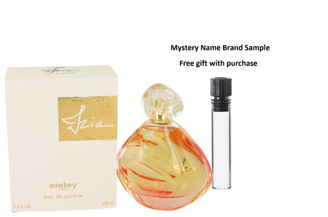 Izia by Sisley Eau De Parfum Spray 3.4 oz And a Mystery Name brand sample vile