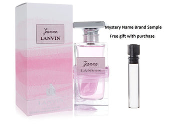 Jeanne Lanvin by Lanvin Eau De Parfum Spray 3.4 oz And a Mystery Name brand sample vile