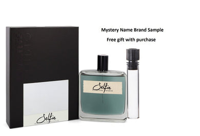 Olfactive Studio Selfie by Olfactive Studio Eau De Parfum Spray (Unisex) 3.4 oz And a Mystery Name brand sample vile
