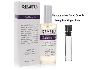 Demeter Blackberry Pie by Demeter Cologne Spray 4 oz And a Mystery Name brand sample vile
