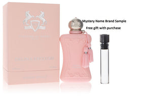 Delina Exclusif by Parfums De Marly Eau De Parfum Spray 2.5 oz And a Mystery Name brand sample vile