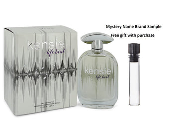 Kensie Life Beat by Kensie Eau De Parfum Spray 3.4 oz And a Mystery Name brand sample vile