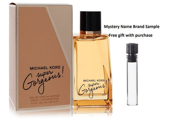 Michael Kors Super Gorgeous by Michael Kors Eau De Parfum Intense Spray 3.4 oz And a Mystery Name brand sample vile