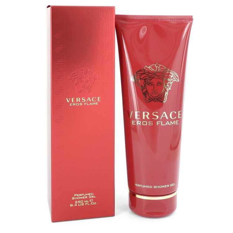 Versace Eros Flame by Versace Shower Gel 8.4 oz  For Men