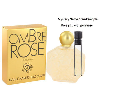 Ombre Rose by Brosseau Eau De Parfum Spray 2.5 oz And a Mystery Name brand sample vile