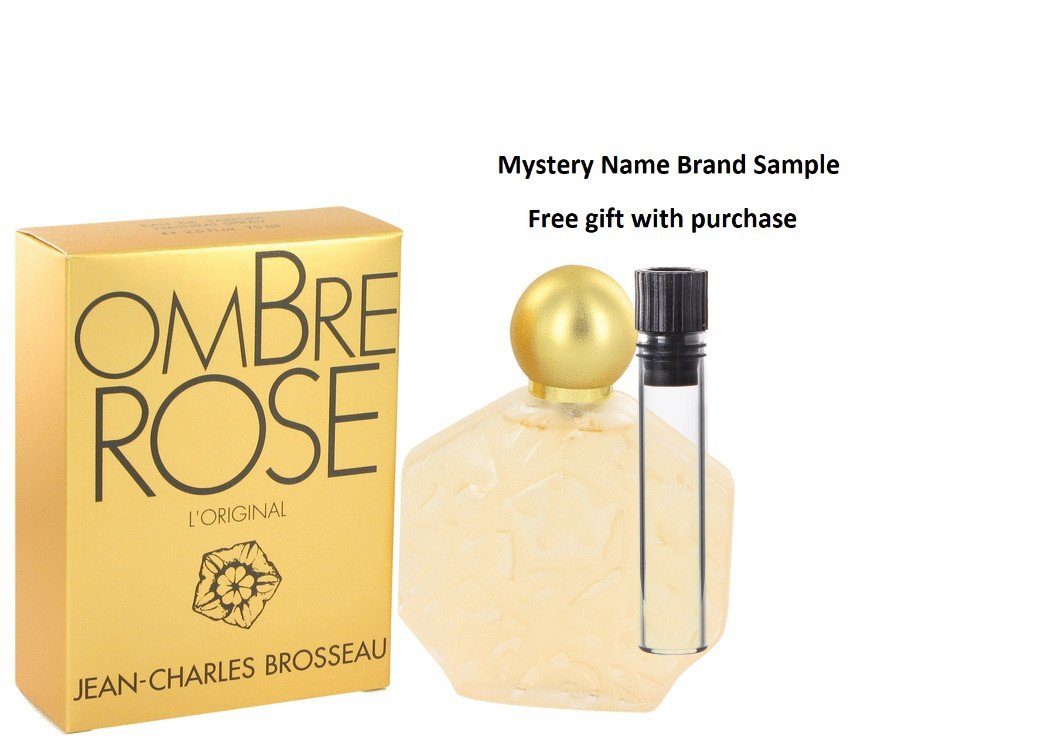 Ombre Rose by Brosseau Eau De Parfum Spray 2.5 oz And a Mystery Name brand sample vile