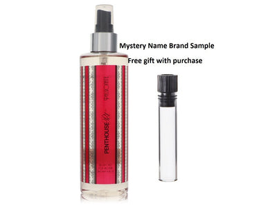 Penthouse Passionate by Penthouse Deodorant Spray 5 oz And a Mystery Name brand sample vile