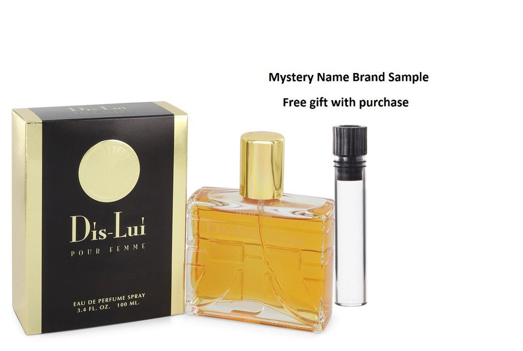 Dis Lui by YZY Perfume Eau De Parfum Spray 3.4 oz  And a Mystery Name brand sample vile