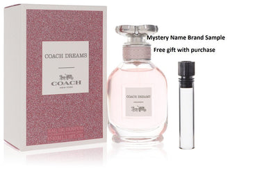 Coach Dreams by Coach Eau De Parfum Spray 1.3 oz And a Mystery Name brand sample vile