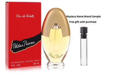 PALOMA PICASSO by Paloma Picasso Eau De Toilette Spray 1 oz And a Mystery Name brand sample vile