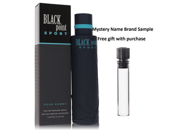 Black Point Sport by Yzy Perfume Eau De Parfum Spray 3.4 oz And a Mystery Name brand sample vile