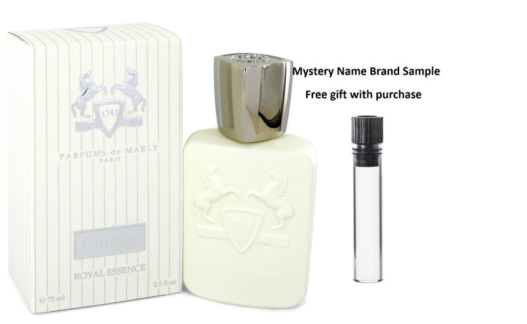 Galloway by Parfums de Marly Eau De Parfum Spray 2.5 oz  And a Mystery Name brand sample vile