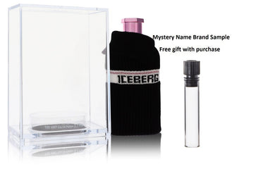 Iceberg Since 1974 by Iceberg Eau De Parfum Spray 3.4 oz And a Mystery Name brand sample vile
