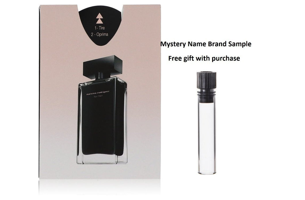 Narciso Rodriguez by Narciso Rodriguez Mini EDP Flat Spray .01 oz And a Mystery Name brand sample vile