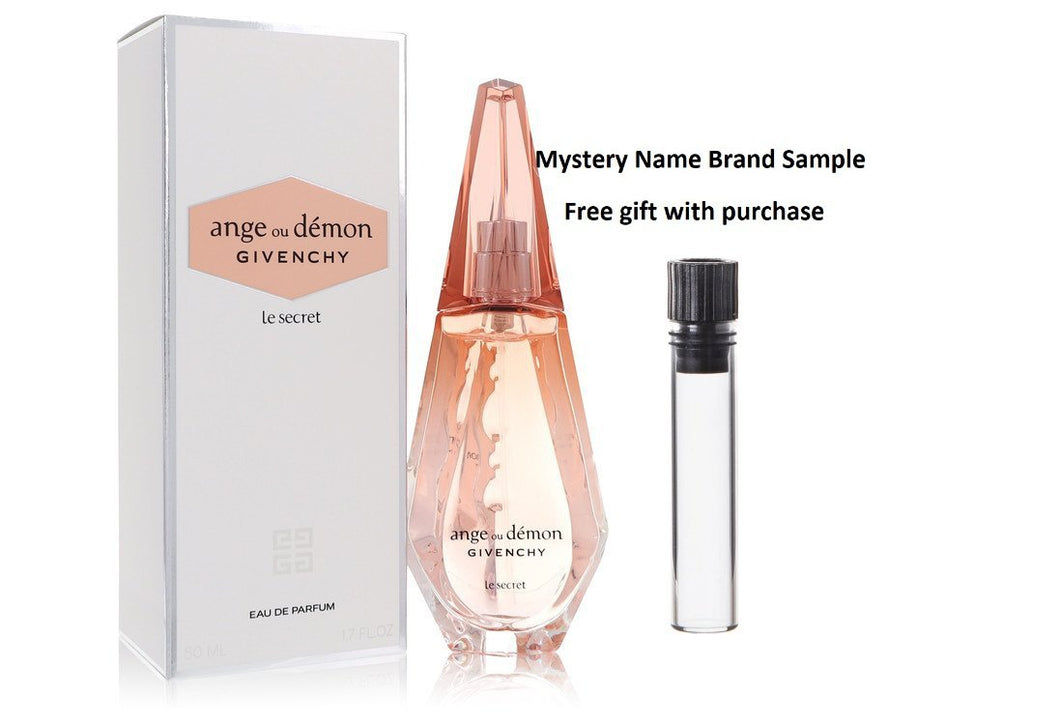Ange Ou Demon Le Secret by Givenchy Eau De Parfum Spray 1.7 oz And a Mystery Name brand sample vile