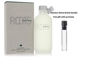 Roots by Coty Eau De Toilette Spray 4 oz And a Mystery Name brand sample vile