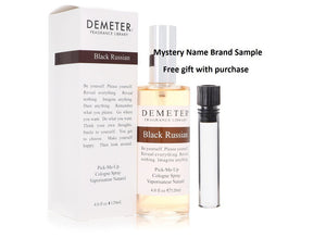 Demeter Black Russian by Demeter Cologne Spray 4 oz And a Mystery Name brand sample vile