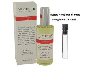 Demeter Cosmopolitan Cocktail by Demeter Cologne Spray 4 oz And a Mystery Name brand sample vile