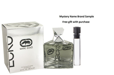 Ecko by Marc Ecko Eau De Toilette Spray 3.4 oz And a Mystery Name brand sample vile