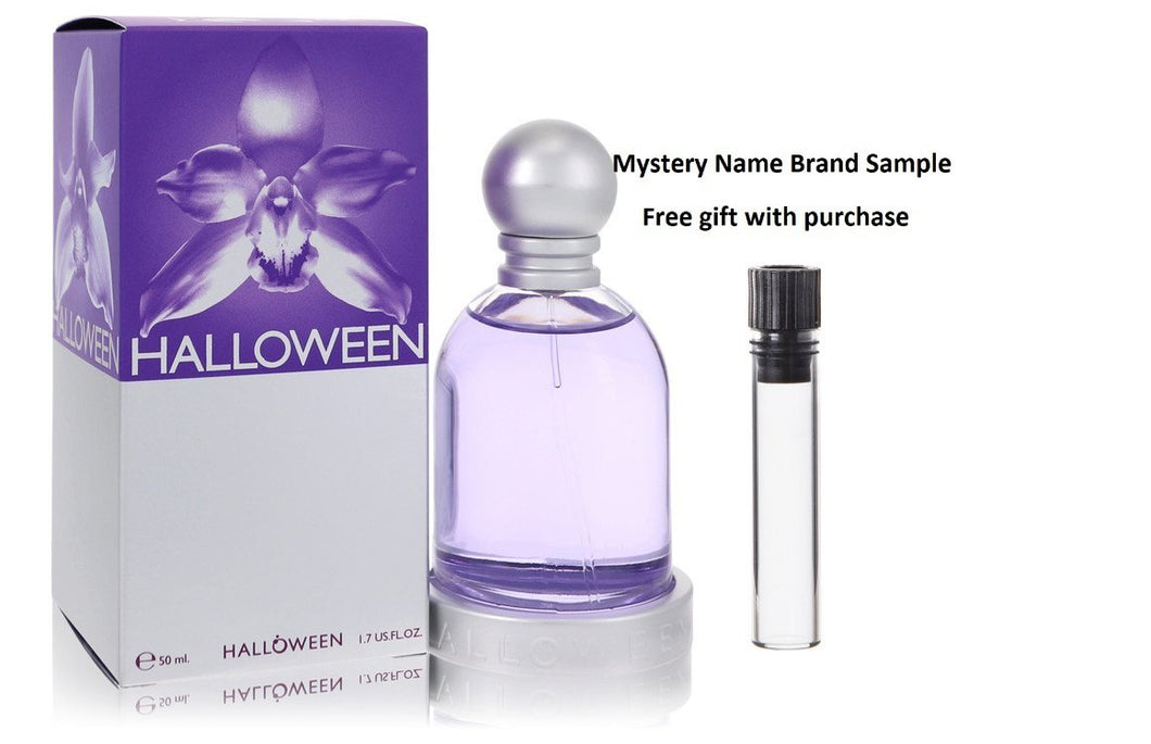 HALLOWEEN by Jesus Del Pozo Eau De Toilette Spray 1.7 oz And a Mystery Name brand sample vile