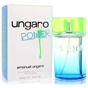 Ungaro Power by Ungaro Eau De Toilette Spray 3 oz For Men