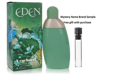 EDEN by Cacharel Eau De Parfum Spray 1.7 oz And a Mystery Name brand sample vile