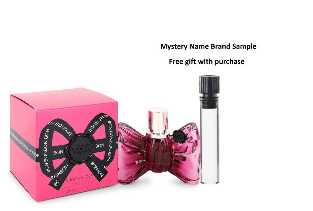 Bon Bon by Viktor & Rolf Eau De Parfum Spray 1 oz And a Mystery Name brand sample vile