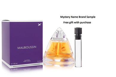 MAUBOUSSIN by Mauboussin Eau De Parfum Spray 3.4 oz And a Mystery Name brand sample vile