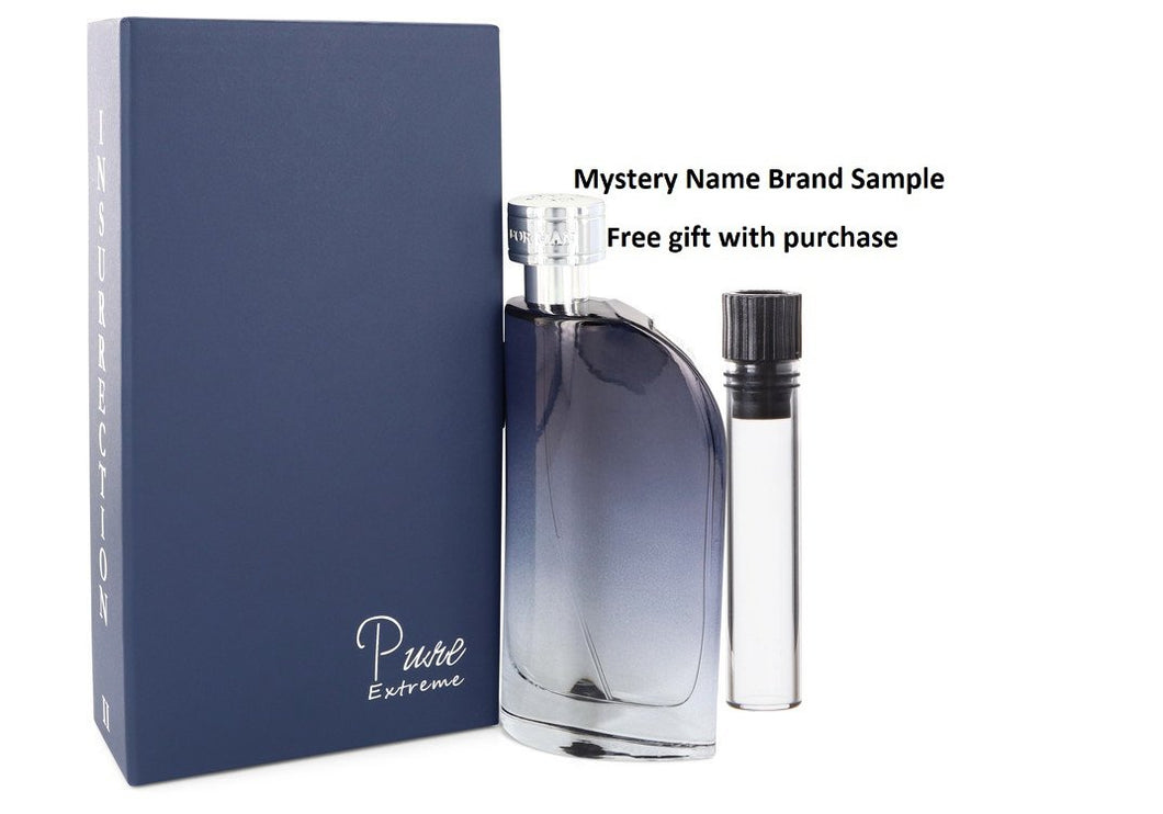 Insurrection II Pure Extreme by Reyane Tradition Eau De Parfum Spray 3 oz And a Mystery Name brand sample vile