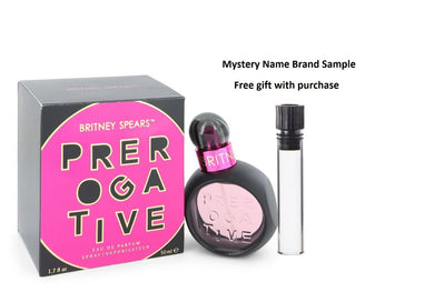 Britney Spears Prerogative by Britney Spears Eau De Parfum Spray 1.7 oz And a Mystery Name brand sample vile