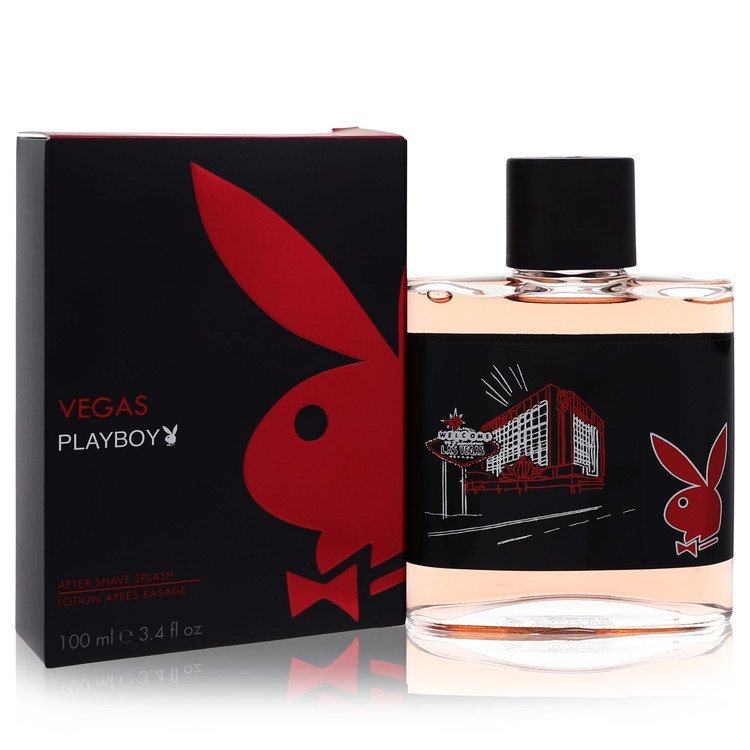 Vegas Playboy by Playboy After Shave Splash 3.4 oz For Men