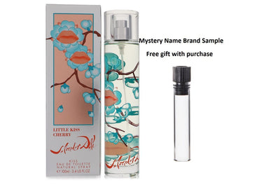 Little Kiss Cherry by Salvador Dali Eau De Toilette Spray 3.4 oz And a Mystery Name brand sample vile