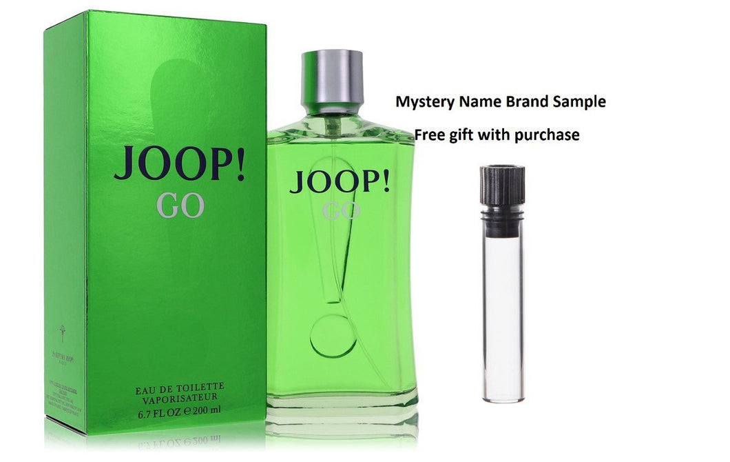 Joop Go by Joop! Eau De Toilette Spray 6.7 oz And a Mystery Name brand sample vile