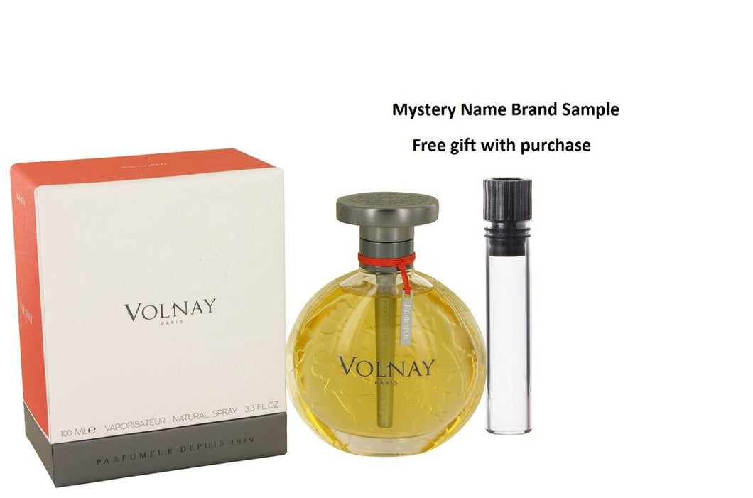 Etoile D'or by Volnay Eau De Parfum Spray 3.4 oz And a Mystery Name brand sample vile