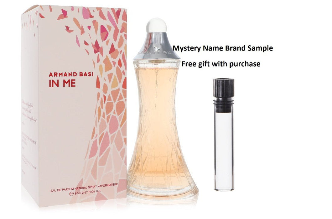 Armand Basi in Me by Armand Basi Eau De Parfum Spray 2.6 oz And a Mystery Name brand sample vile