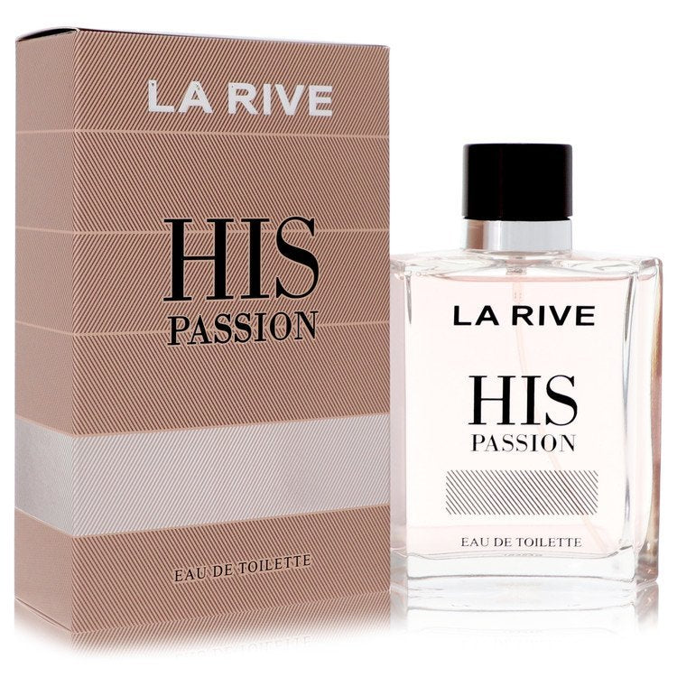 La Rive His Passion by La Rive Eau De Toilette Spray 3.3 oz For Men