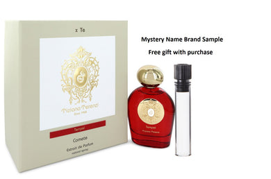 Tiziana Terenzi Tempel by Tiziana Terenzi Extrait De Parfum Spray (Unisex) 3.38 oz And a Mystery Name brand sample vile